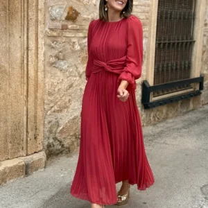 Vestido plisado | Aurea